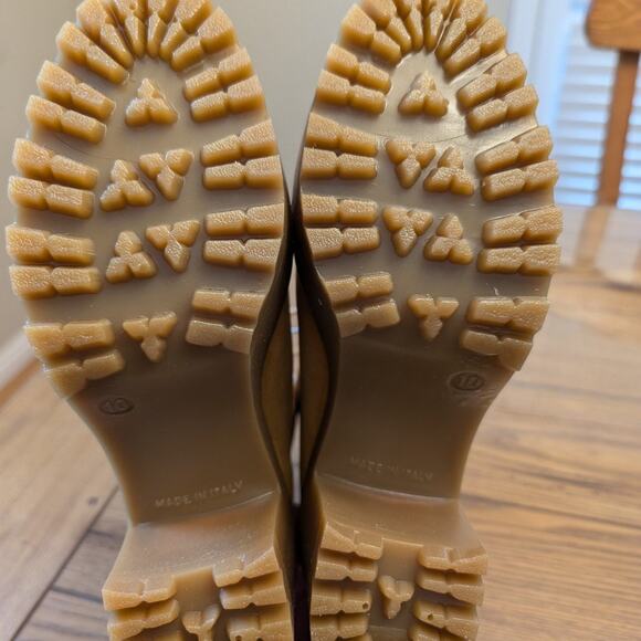 Steve Madden Womens Tindra Tan Suede Platform Ankle Boots - Picture 7 of 11